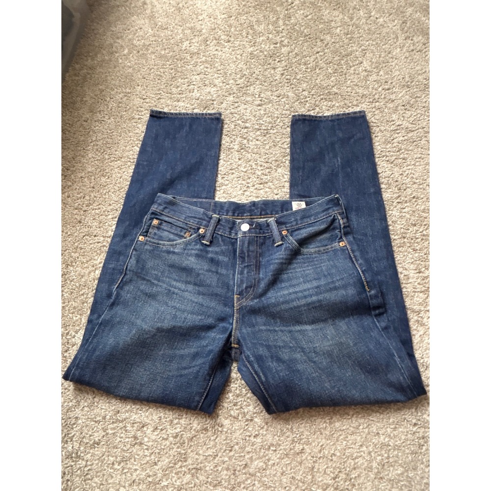 Levis 511 Slim Fit Jeans White Oak Cone Denim Made in USA Blue W30 L30